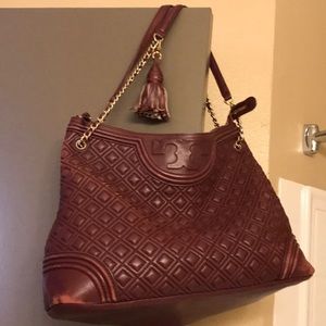Very used Tory Burch handbag